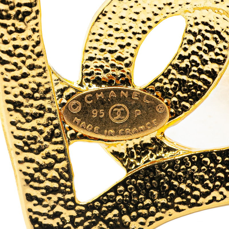 Chanel Large Coco Heart Necklace