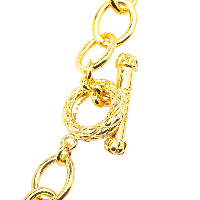 Chanel Large Coco Heart Necklace