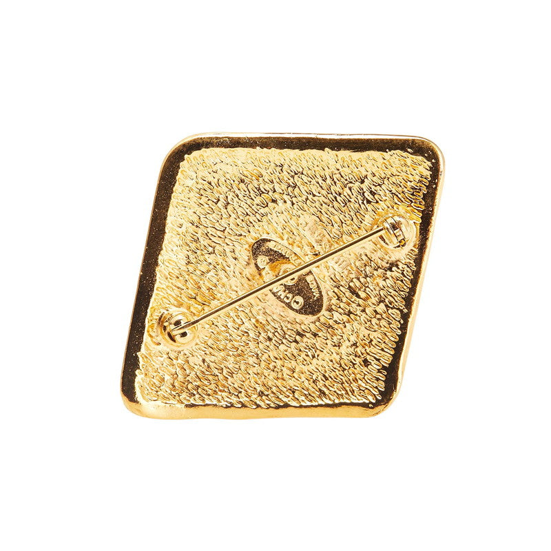 Chanel Coco Mark Rhombus Brooch