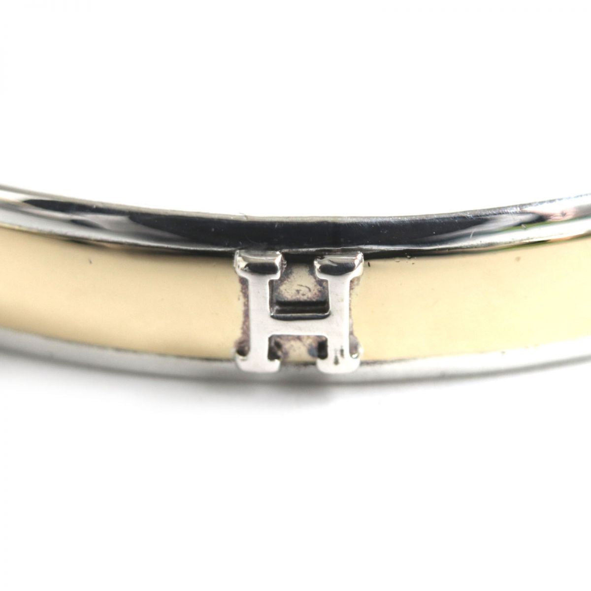 HERMES bracelet Main?F750 , Main?FSV925 Gold x Silver mens  d