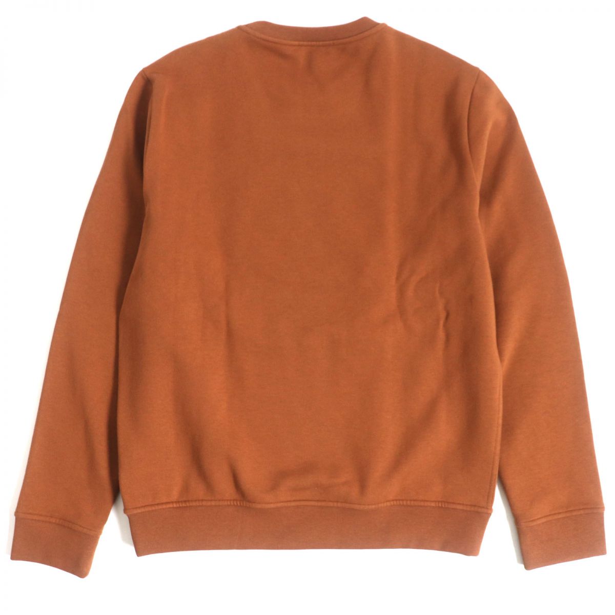 HERMES sweat Main: 100% cotton, part: lamb leather, part: 90% cotton, part: 10% polyurethane Brown mens M  d