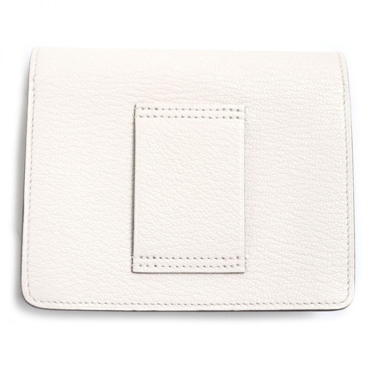 HERMES Bifold Wallet Main: Chevre Mysole Nata x Metal: Gold mens  d