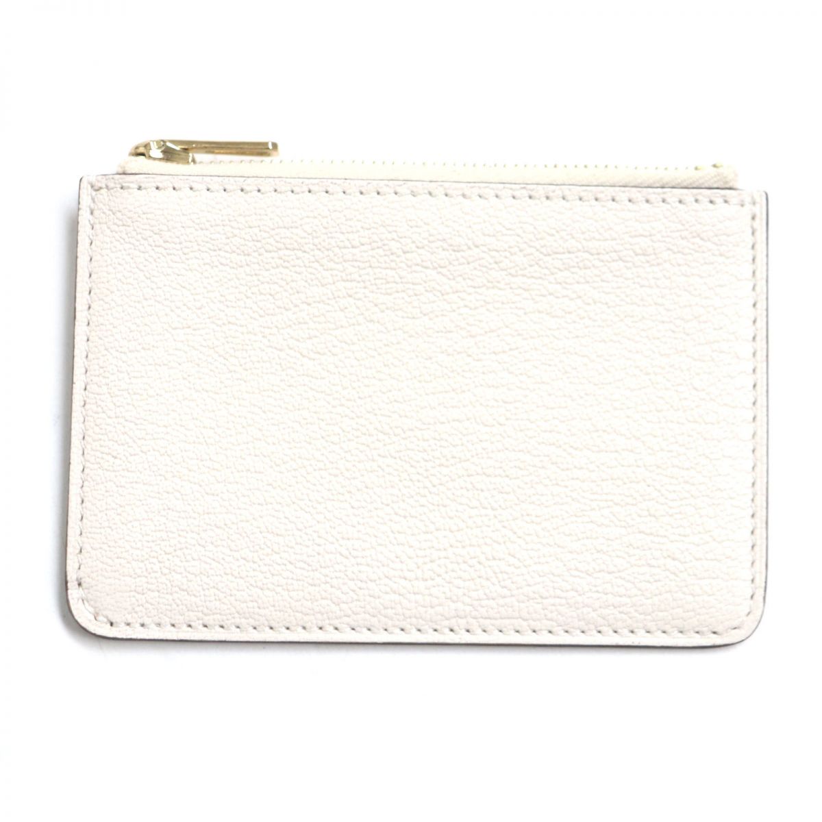 HERMES Bifold Wallet Main: Chevre Mysole Nata x Metal: Gold mens  d