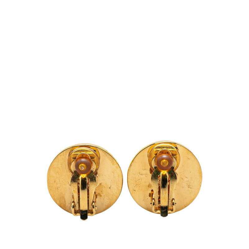 Chanel Coco Mark Turnlock Earrings 97A