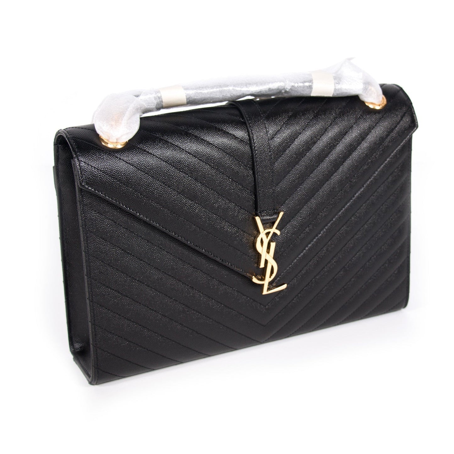 Saint Laurent Monogram Large Quilted Leather
