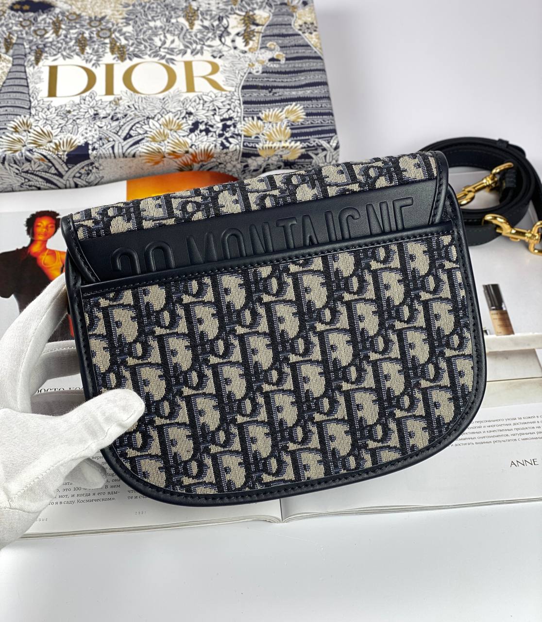 Dior MEDIUM BOBBY Bag blue