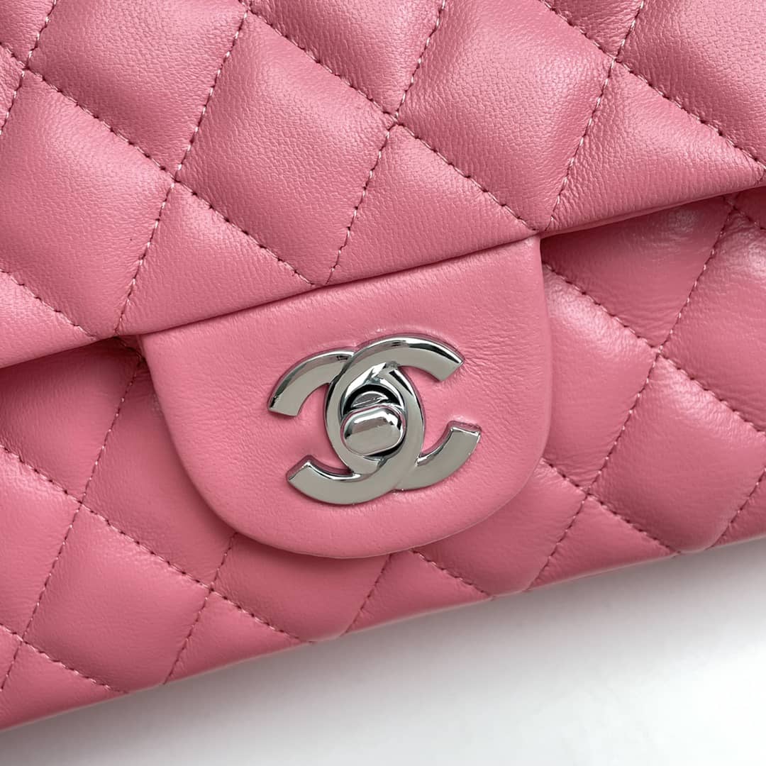 CHLLarge Classic Handbag SiTop Qualityer Hardware PiNike For Women, Women’s Handbags, Shoulder Bags 11.8in/30cm