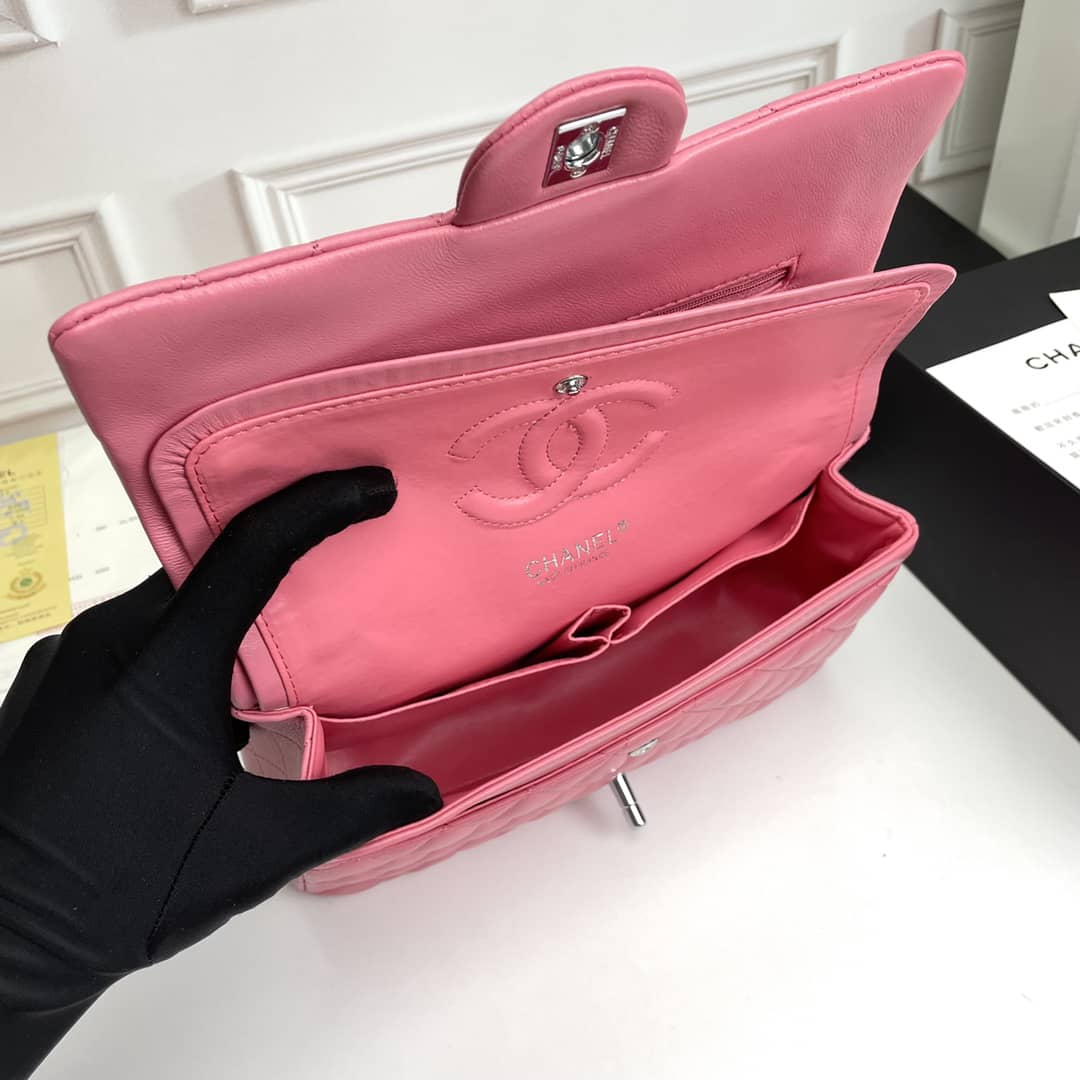 CHLLarge Classic Handbag SiTop Qualityer Hardware PiNike For Women, Women’s Handbags, Shoulder Bags 11.8in/30cm