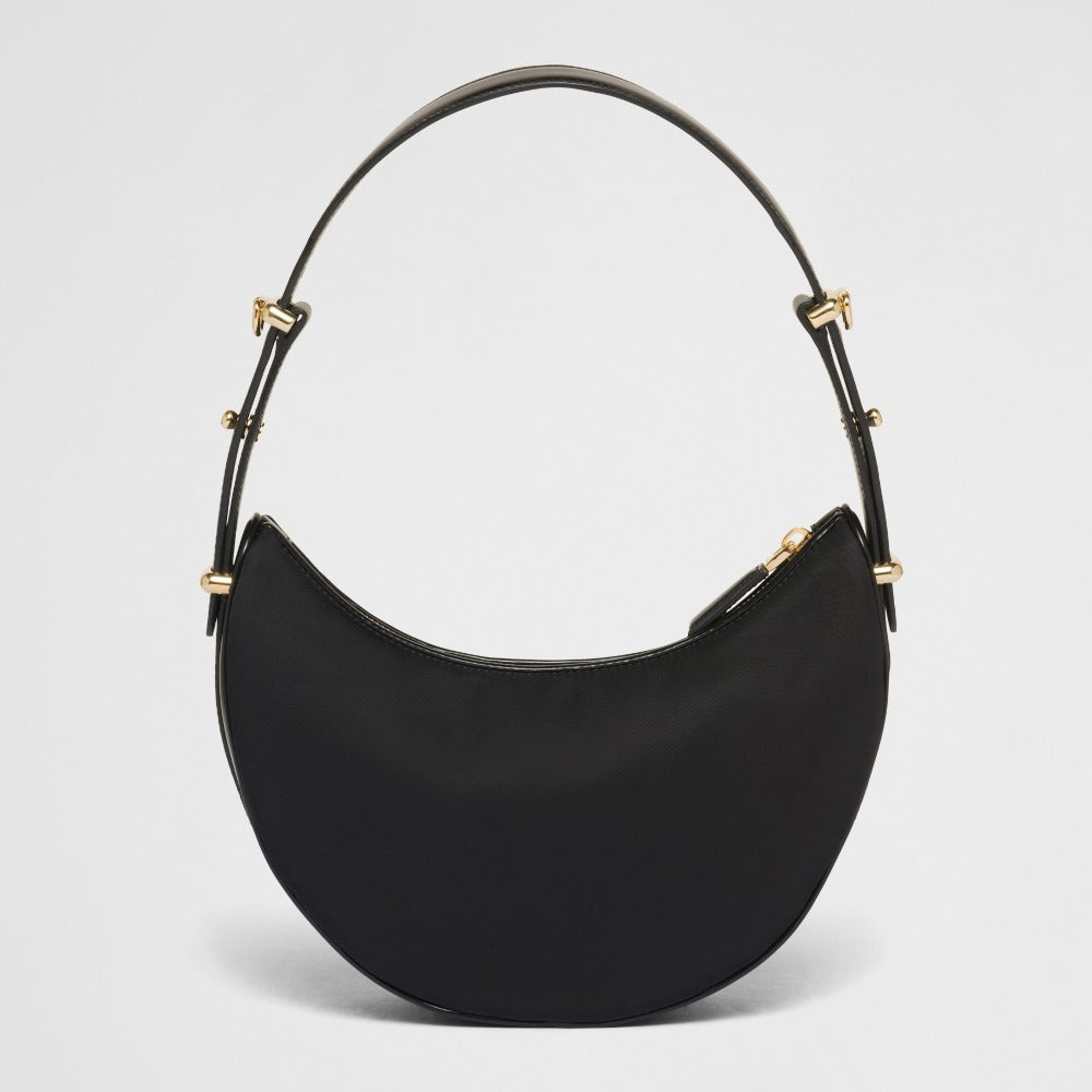 Prada Arqu? Re-Nylon and brushed leather shoulder bag