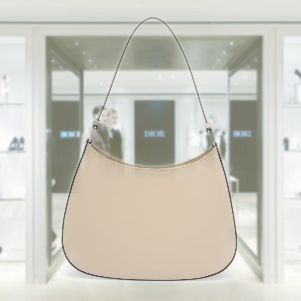 Prada Cleo brushed leather shoulder bag