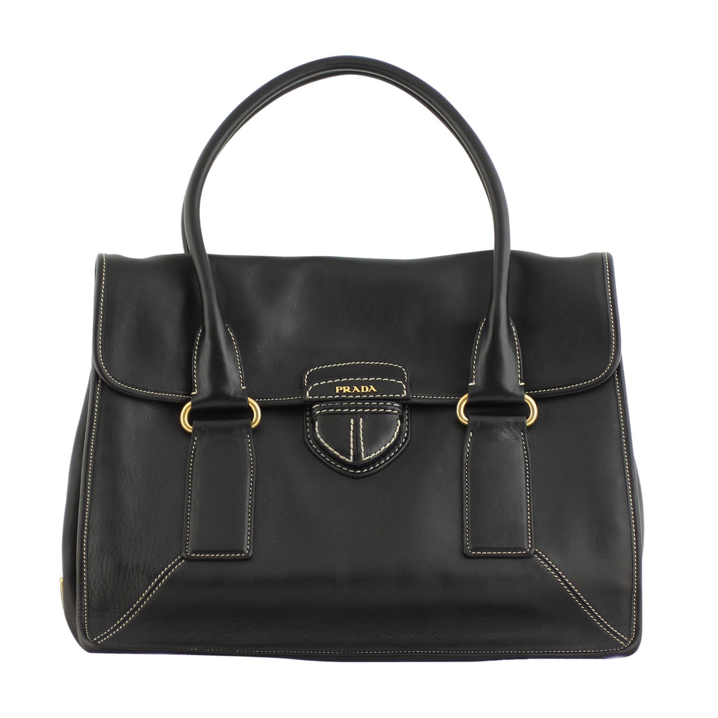 Prada City Flap Tote