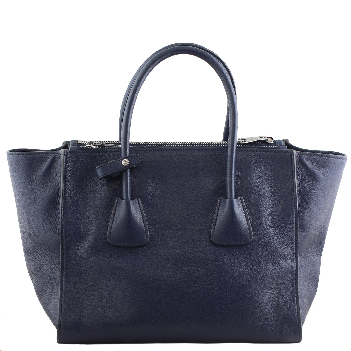 Prada Twin Pocket Glace Calfskin Tote