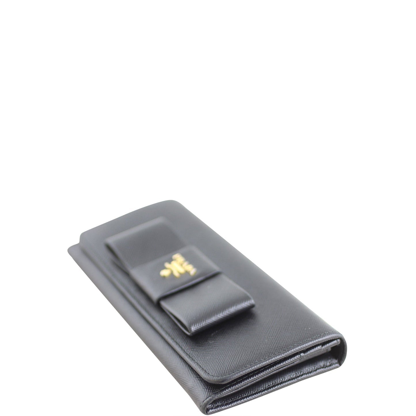 Prada Bow Continental Wallet