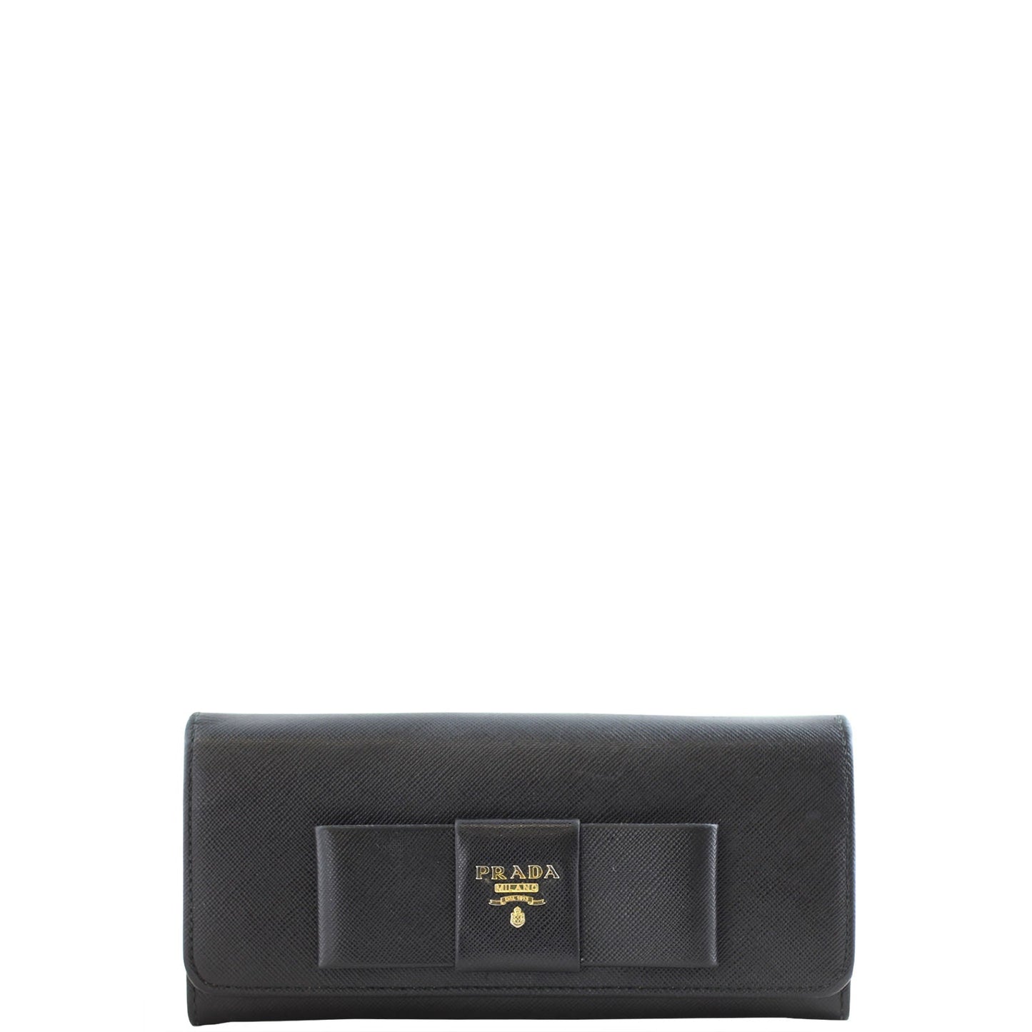 Prada Bow Continental Wallet
