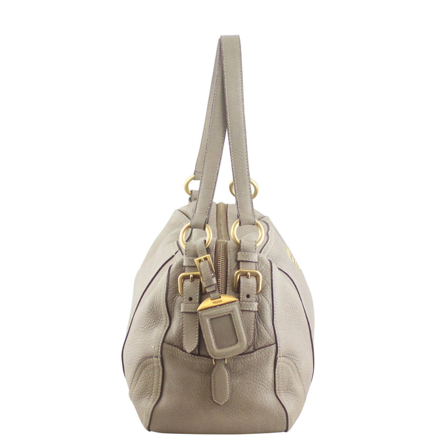 Prada Cervo Antik Bowler Bag