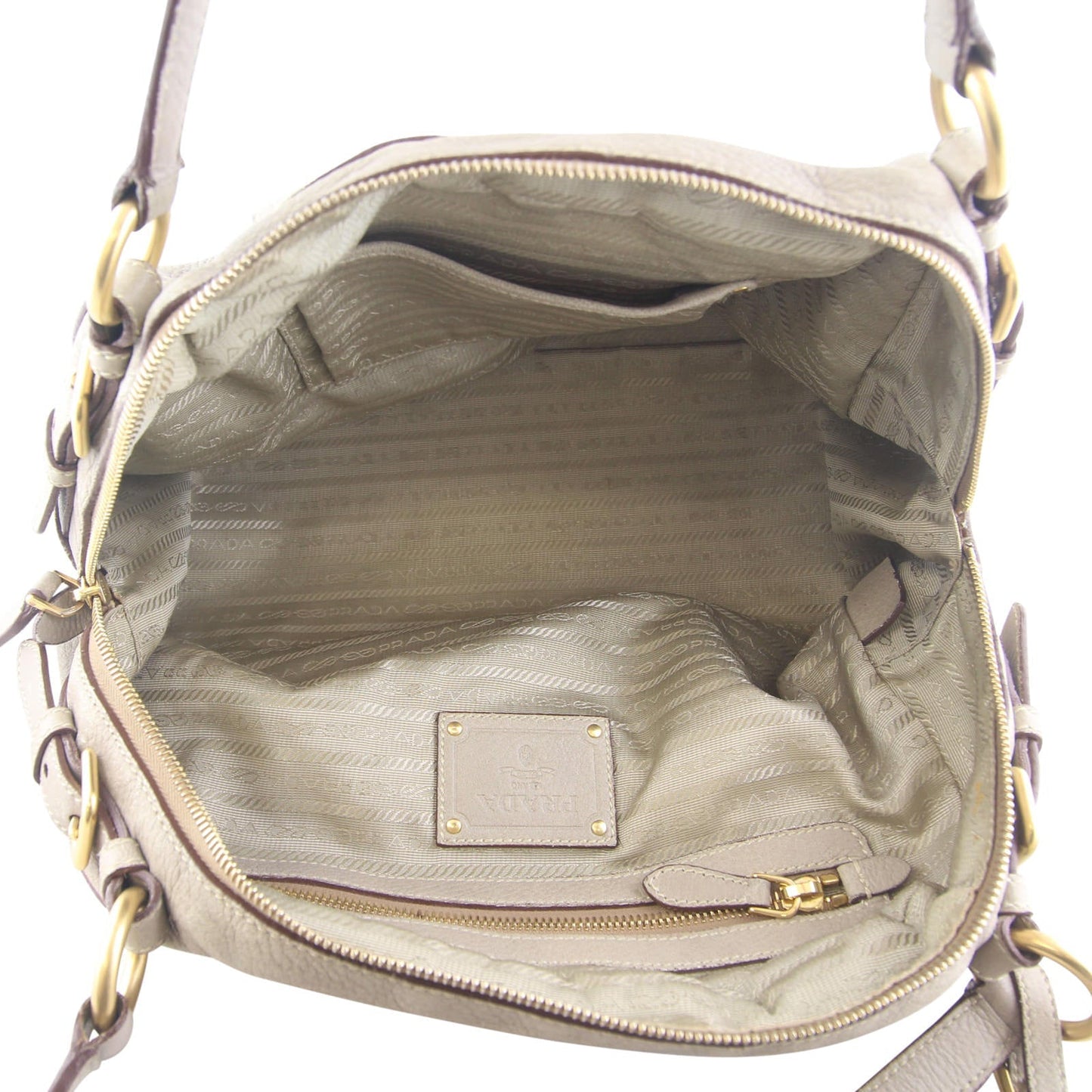 Prada Cervo Antik Bowler Bag