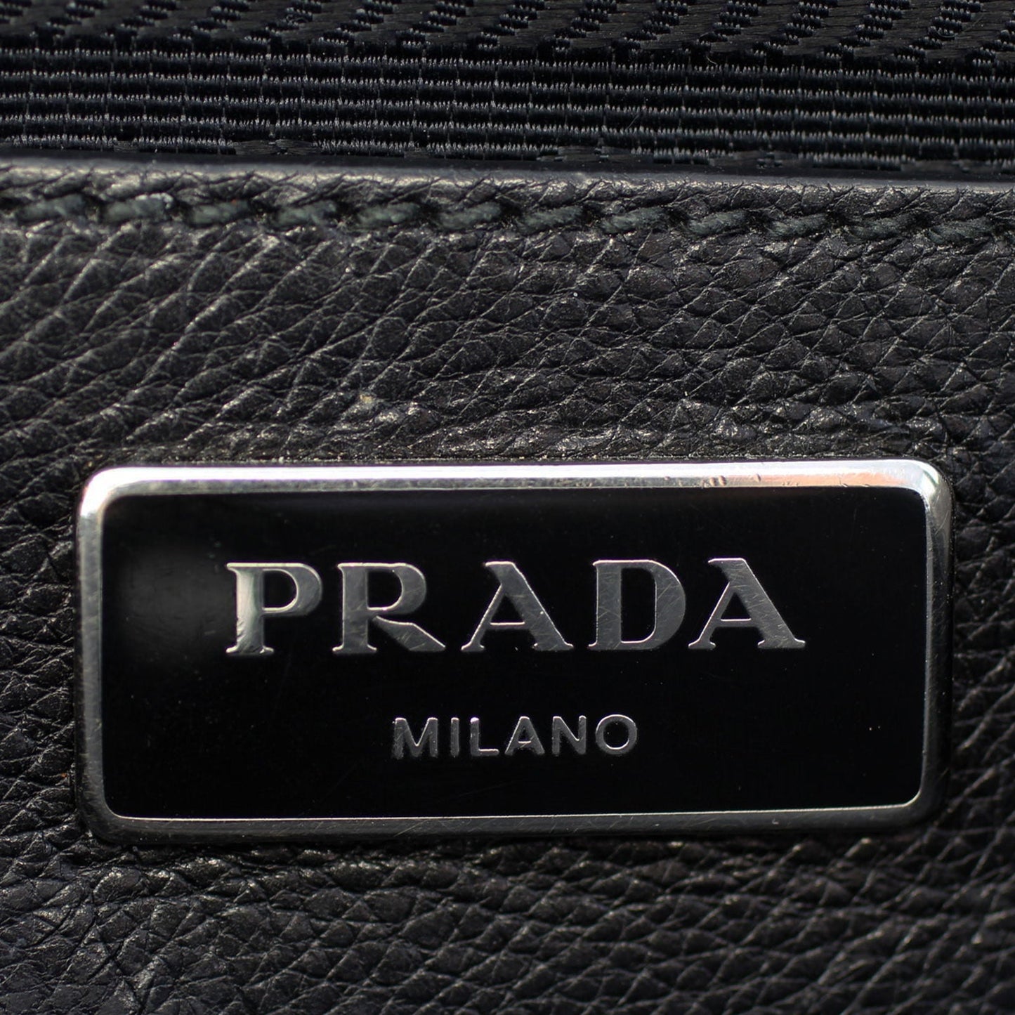 Prada Calfskin Twin Pocket Tote