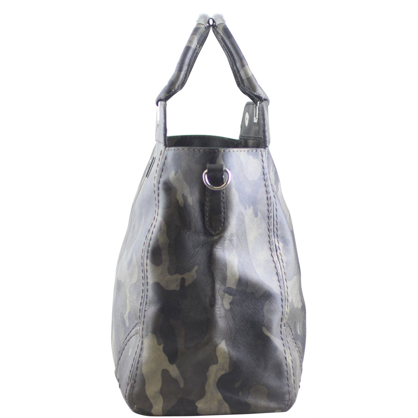 Prada Saffiano Leather Camouflage Tote Large
