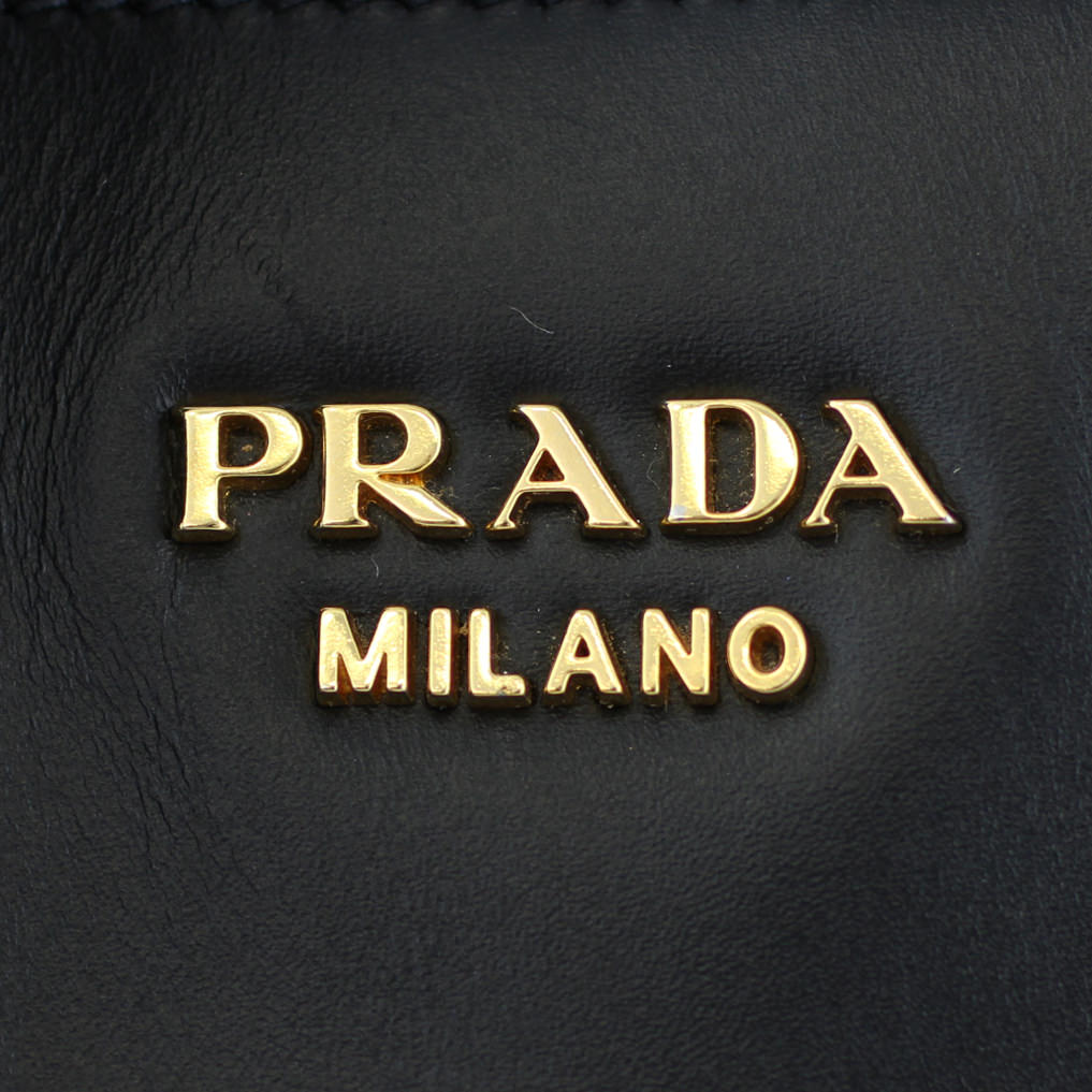 Prada City Calf Bibliotheque Bag