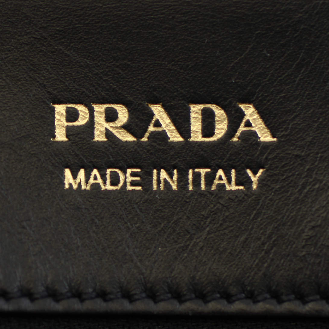 Prada City Calf Bibliotheque Bag