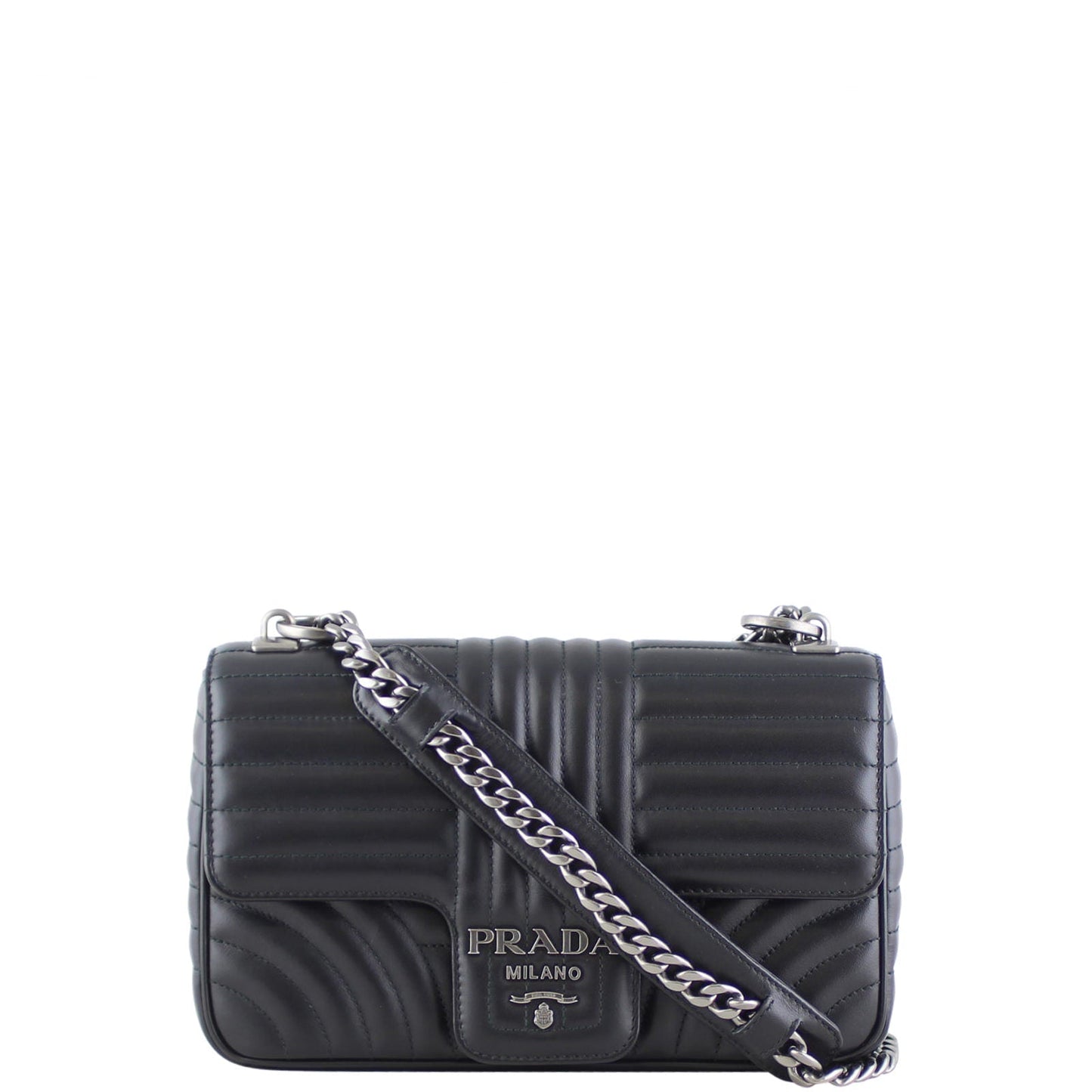 Prada Diagramme Medium Shoulder Bag