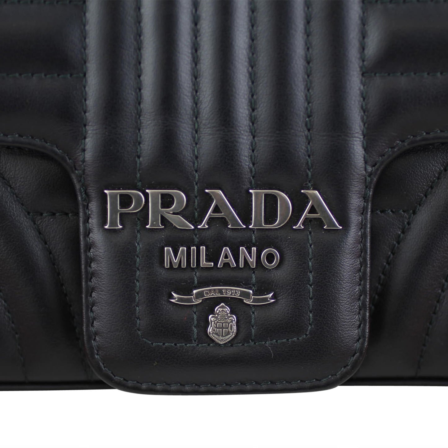 Prada Diagramme Medium Shoulder Bag