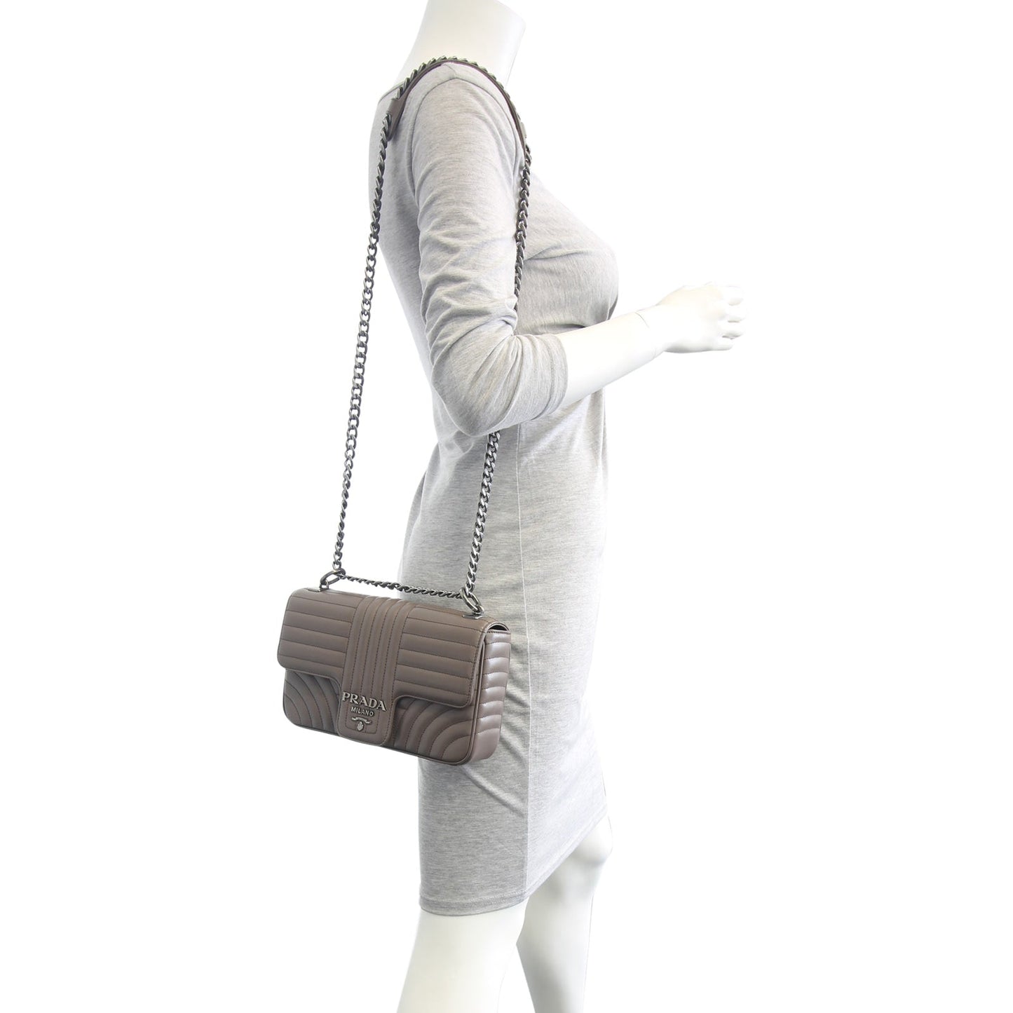 Prada Diagramme Shoulder Bag