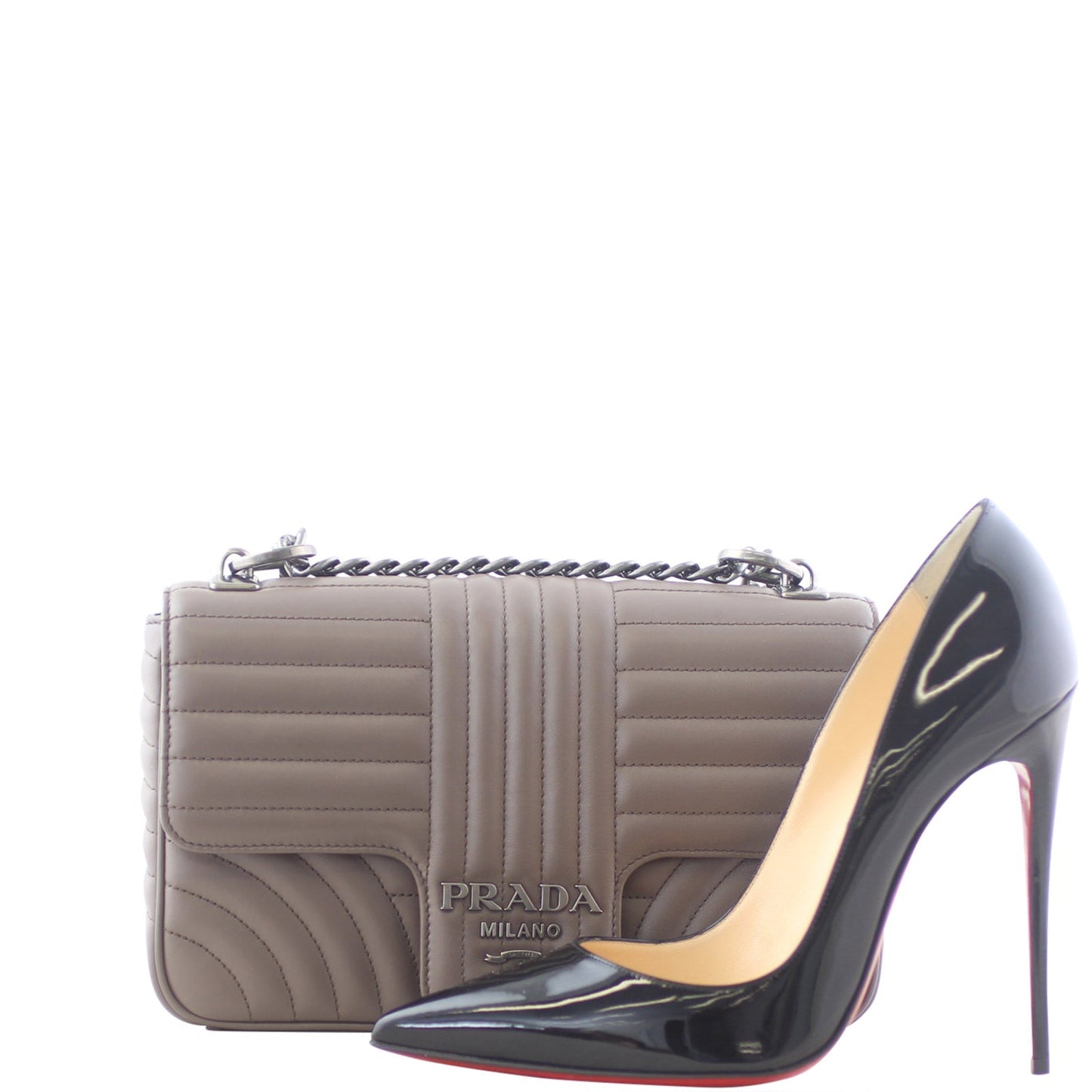 Prada Diagramme Shoulder Bag
