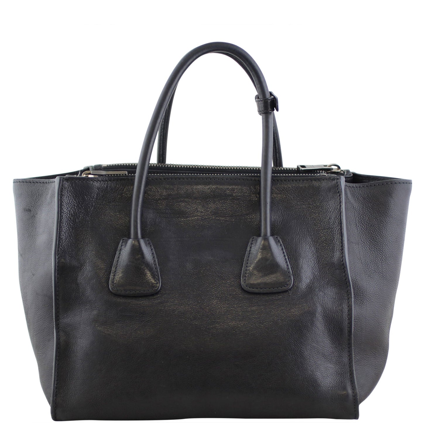 Prada Twin Pocket Glace Calfskin Tote