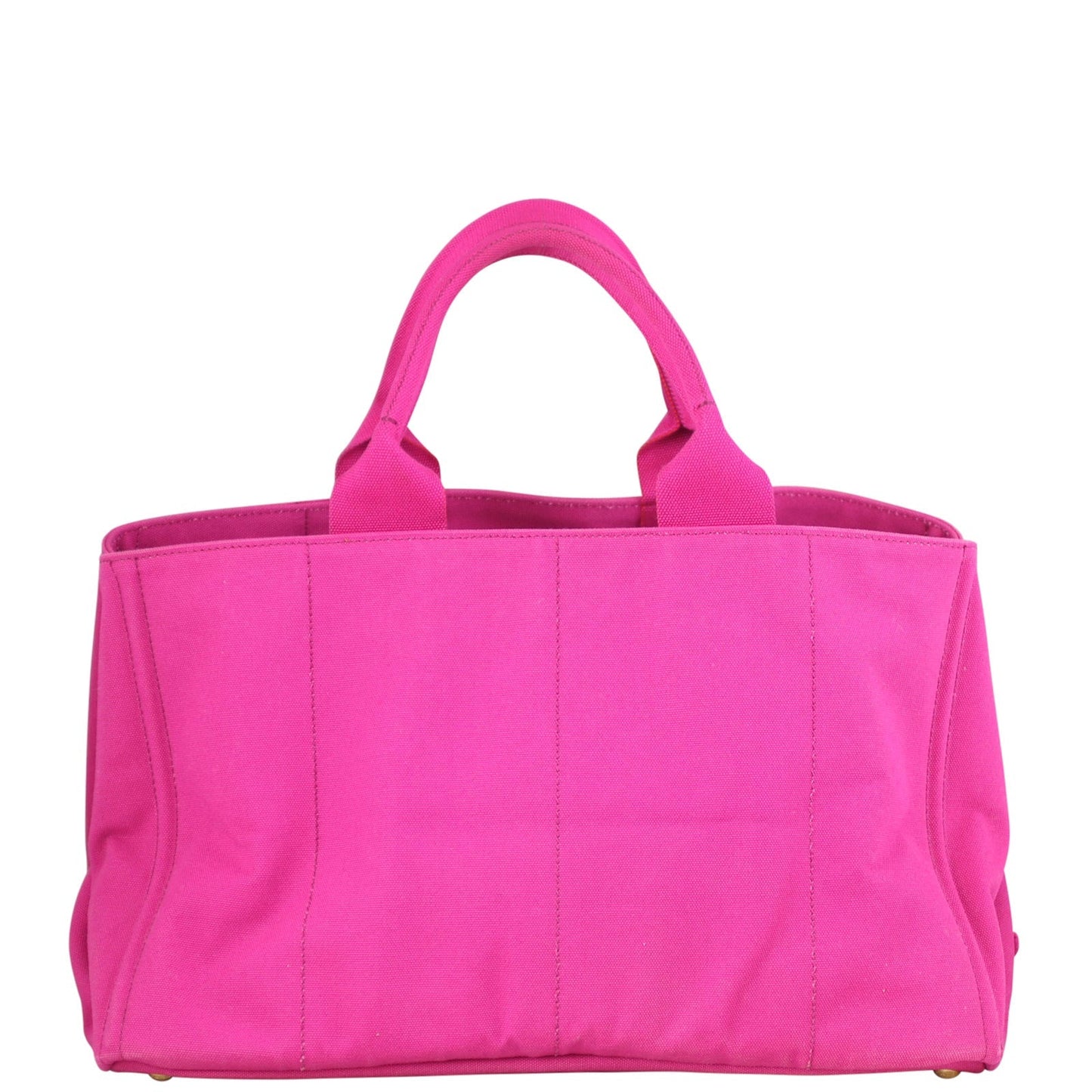 Prada Jardinera Canvas Shopper Large