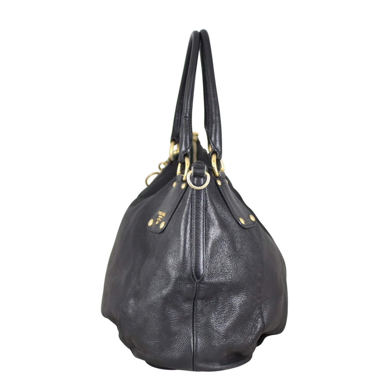 Prada Nappa Leather Tote Bag
