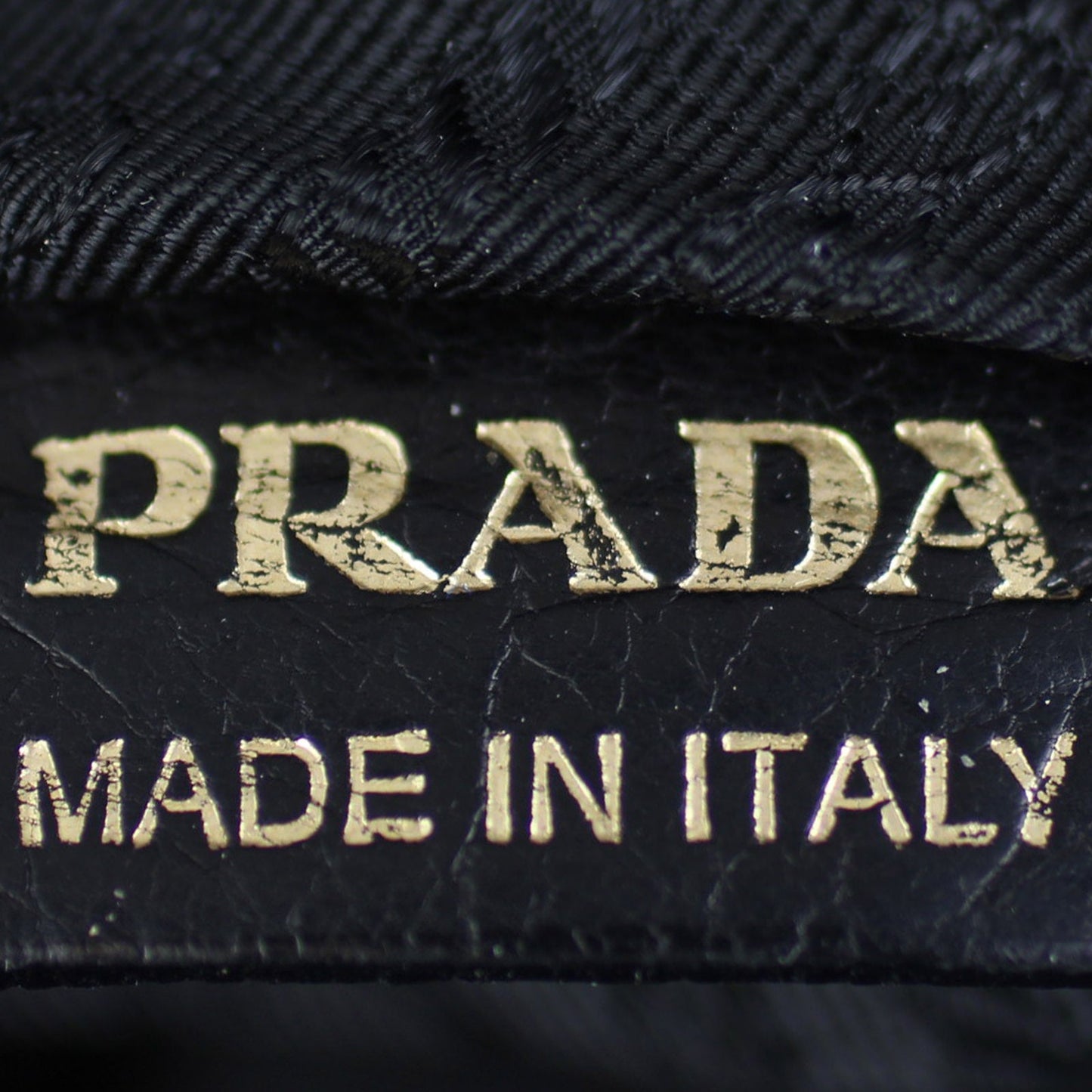 Prada Nappa Leather Tote Bag