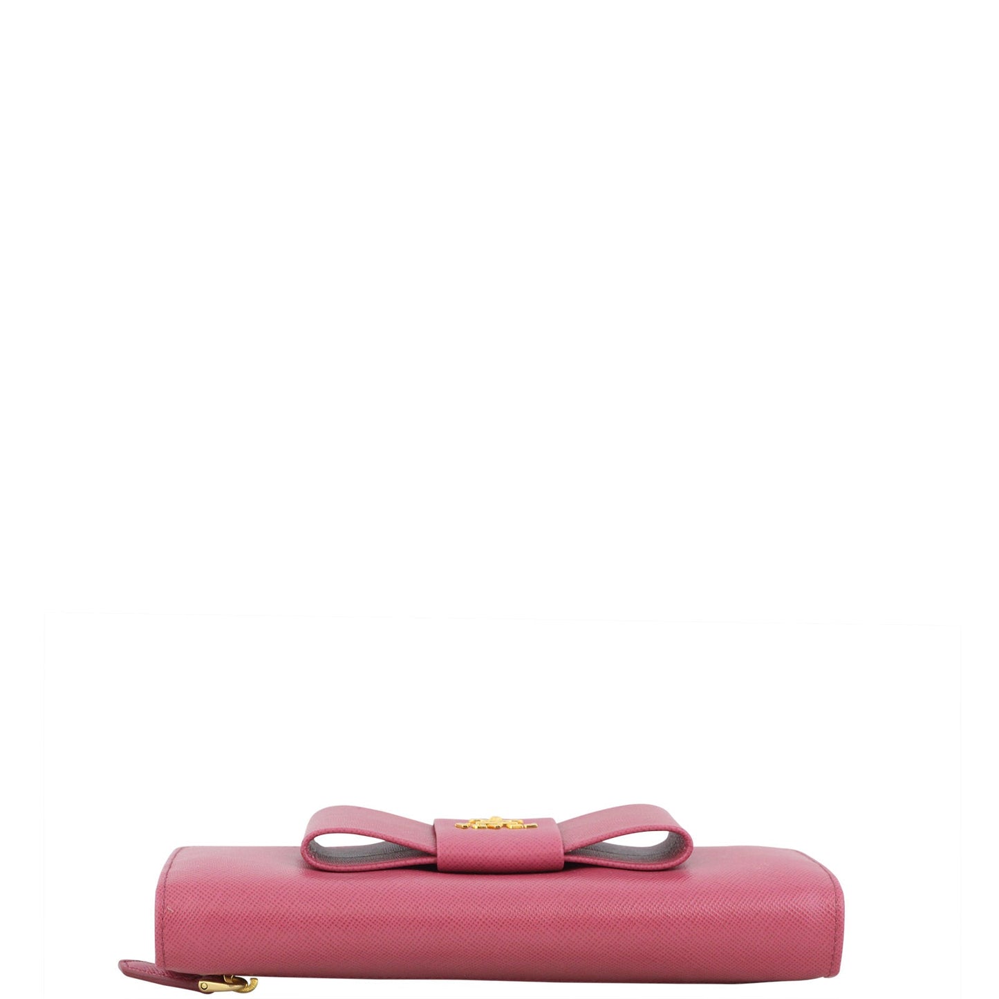 Prada Saffiano Continental Bow Wallet