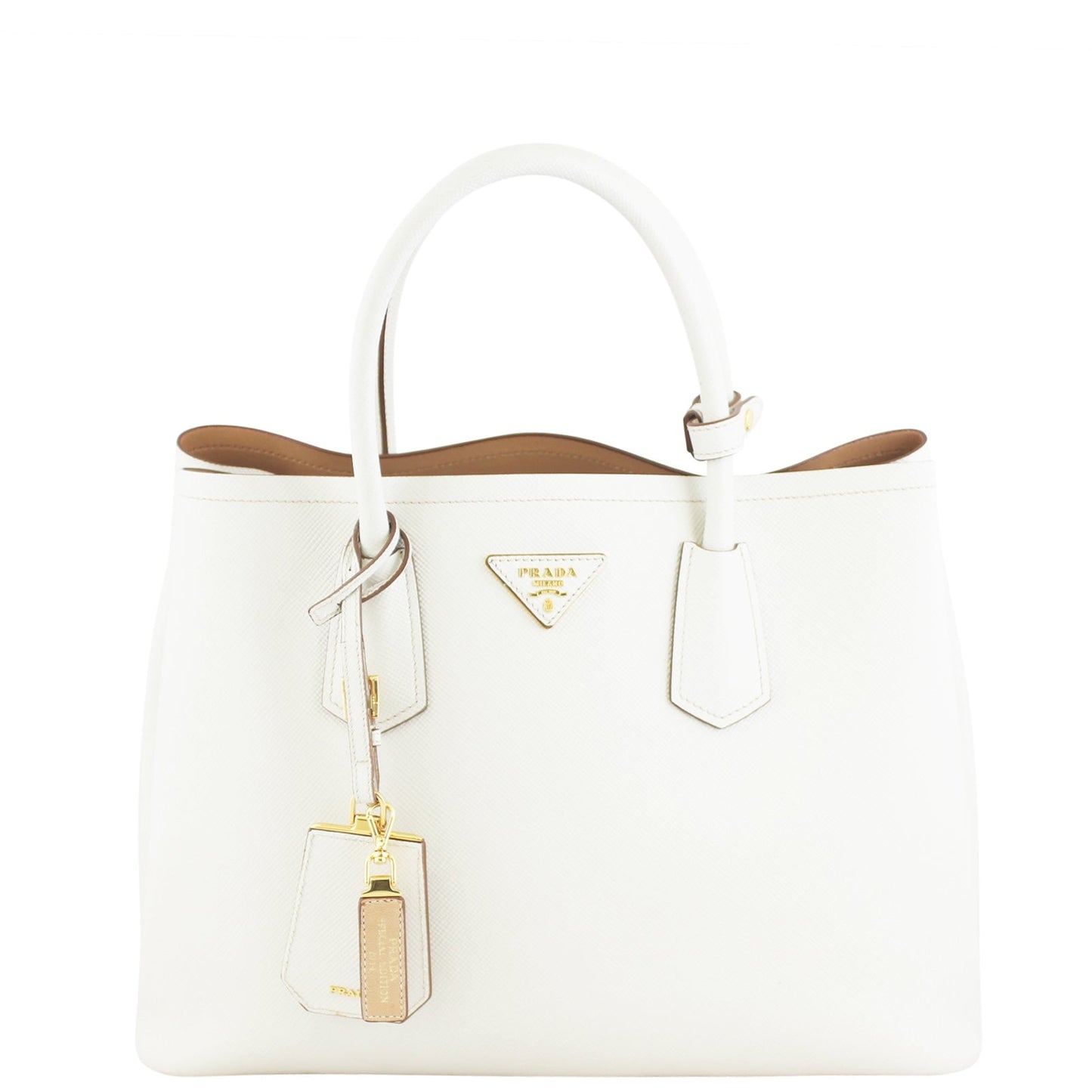 Prada Saffiano Cuir Double Bag Medium