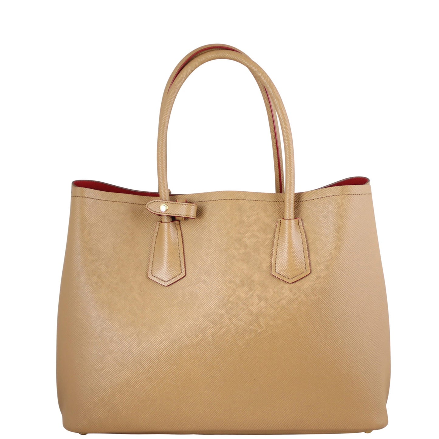 Prada Saffiano Cuir Double Bag Large