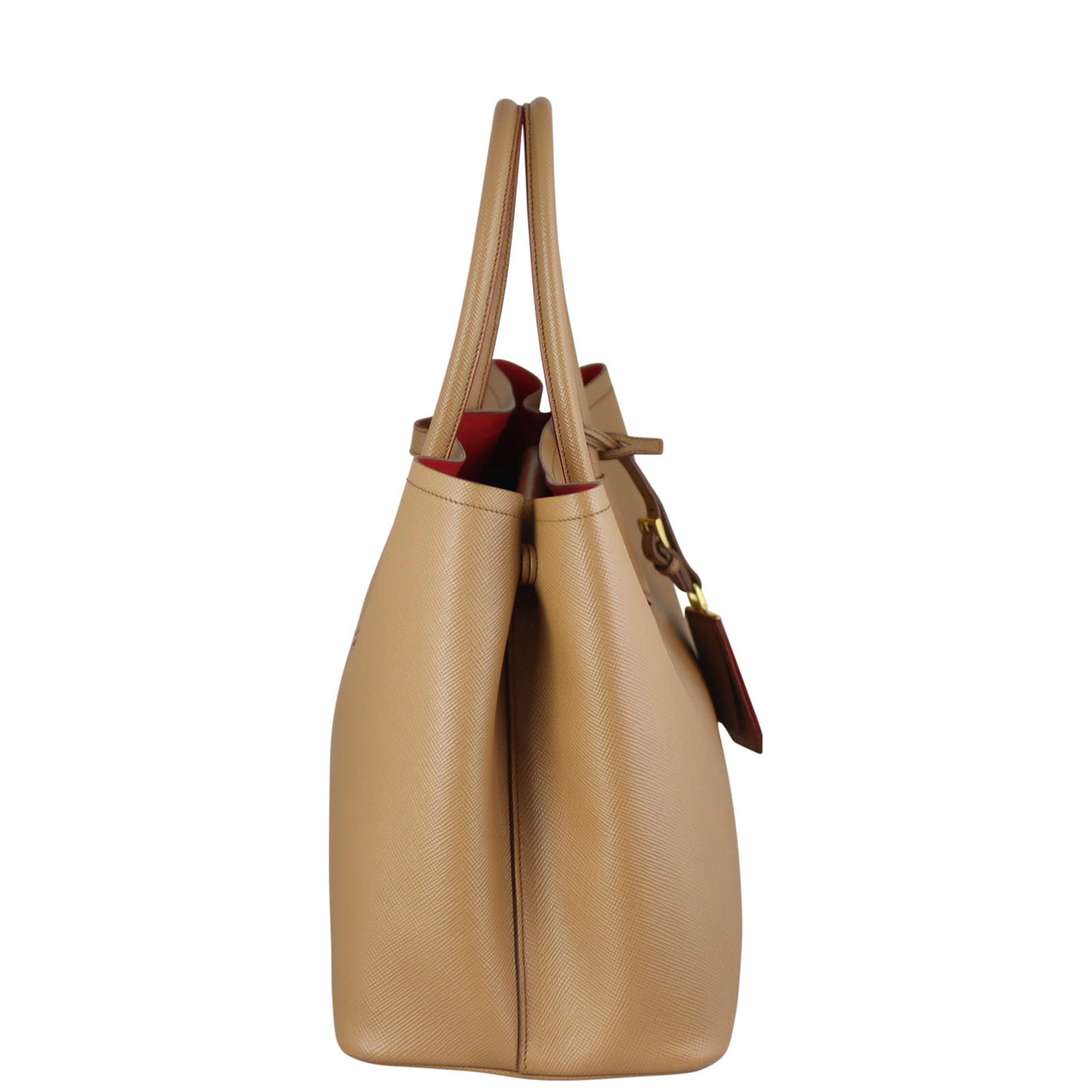 Prada Saffiano Cuir Double Bag Large