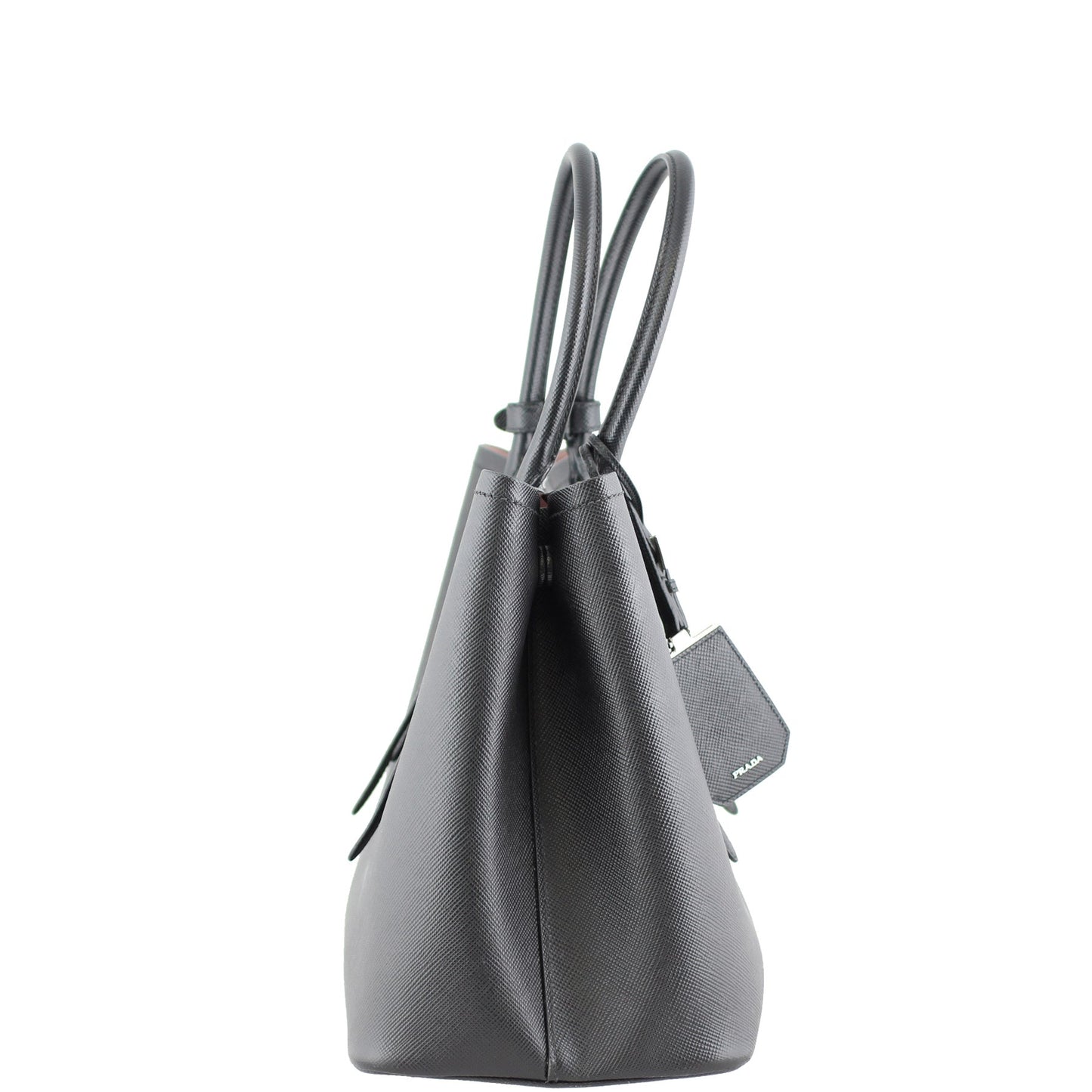Prada Saffiano Cuir Double Bag Large