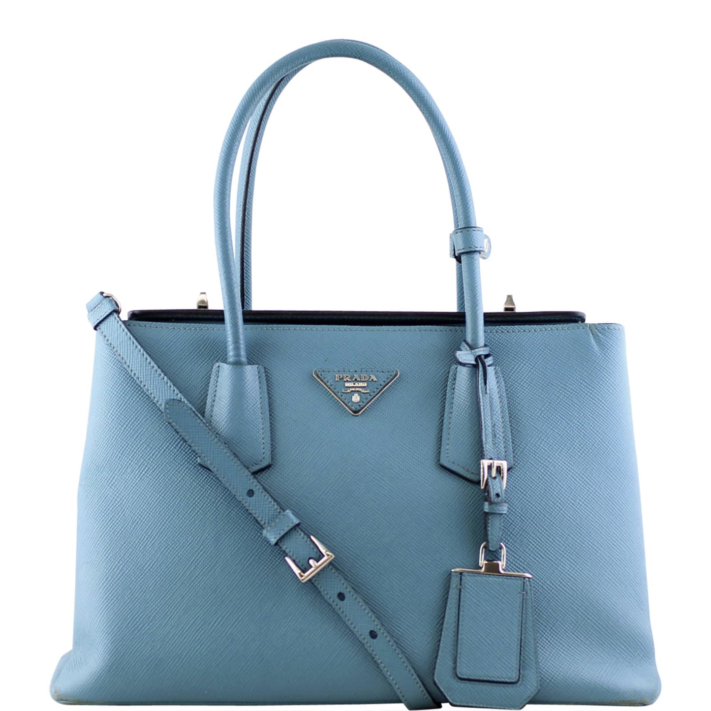 Prada Saffiano Cuir Twin Tote