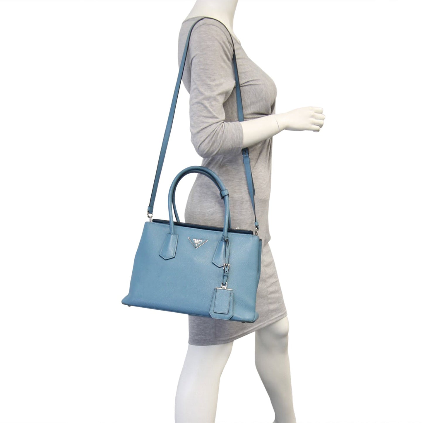 Prada Saffiano Cuir Twin Tote