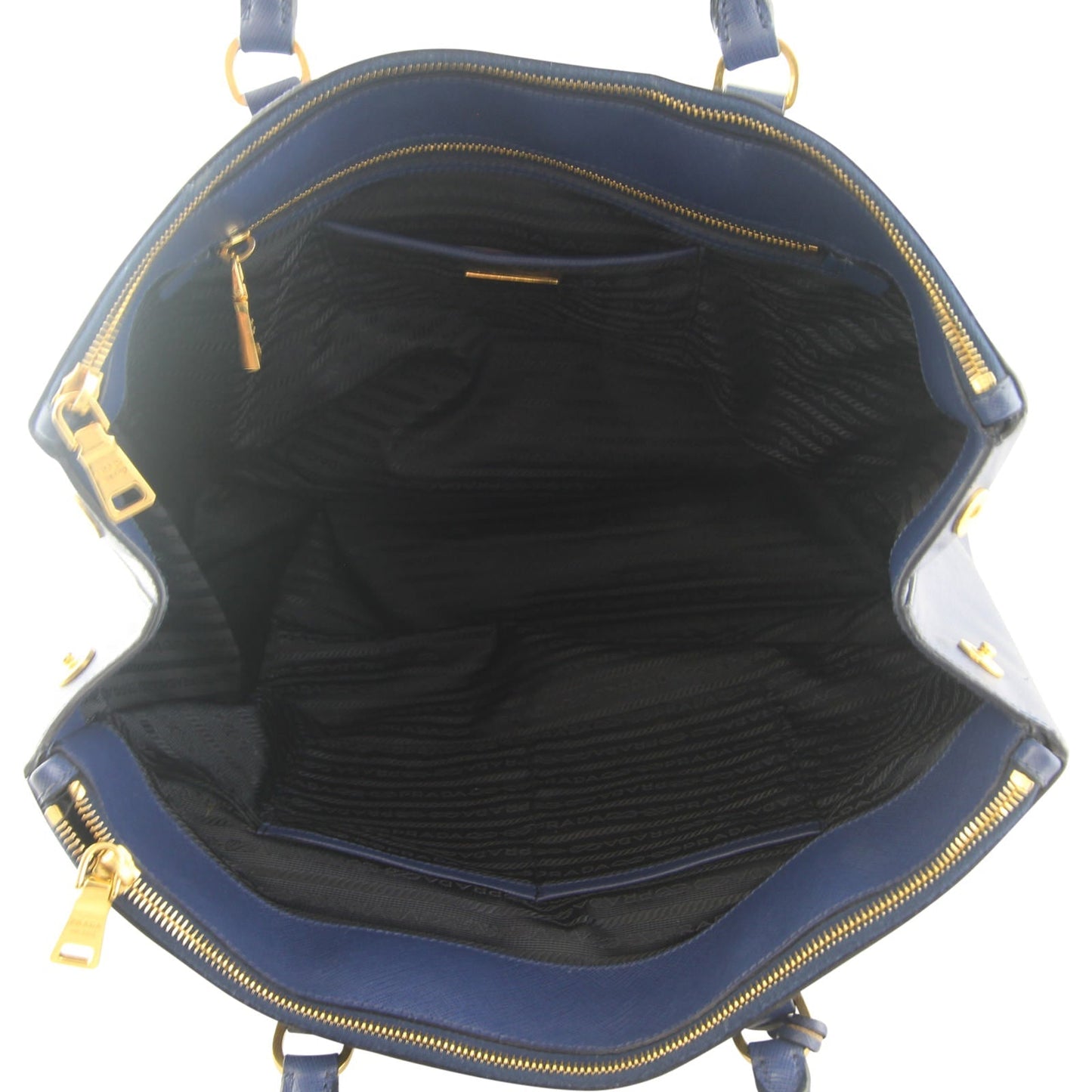 Prada Saffiano Lux Galleria Double Zip Tote Large