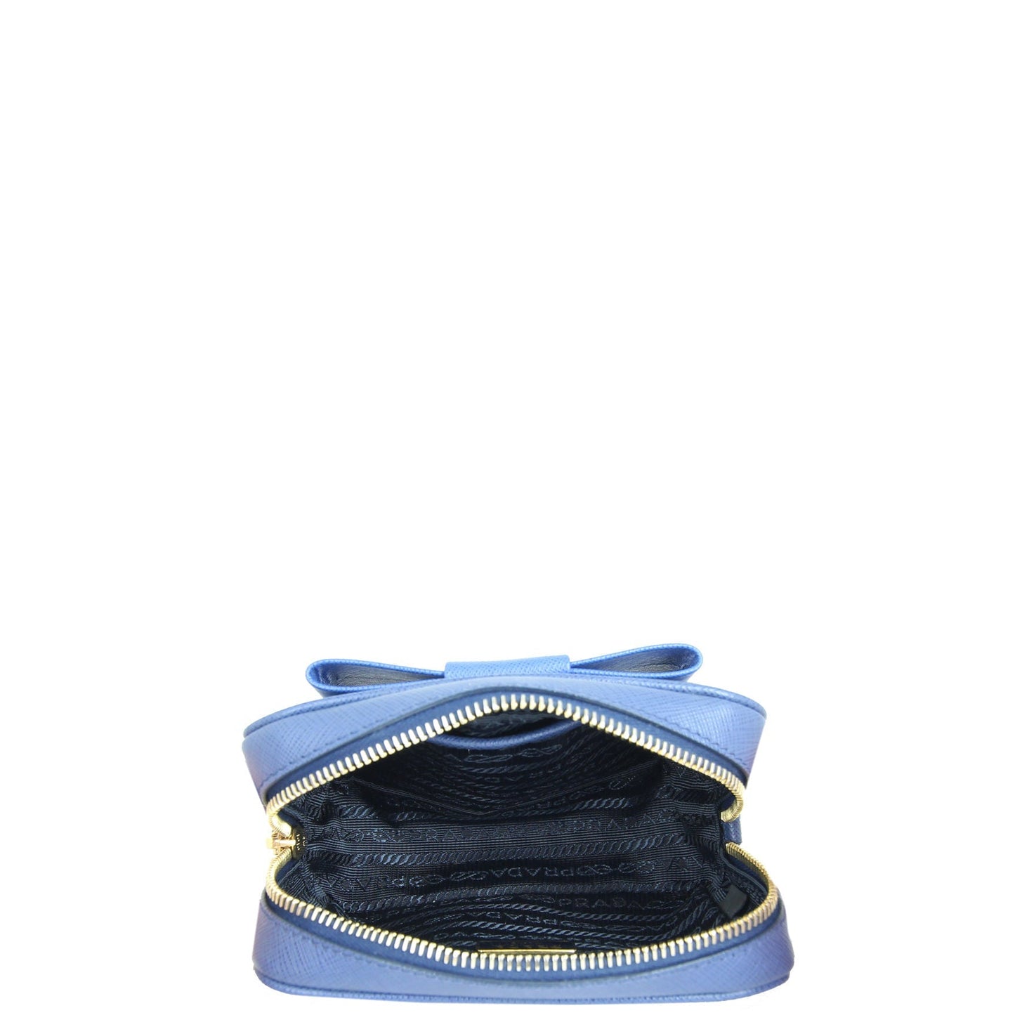 Prada Saffiano Fiocco Bow Crossbody