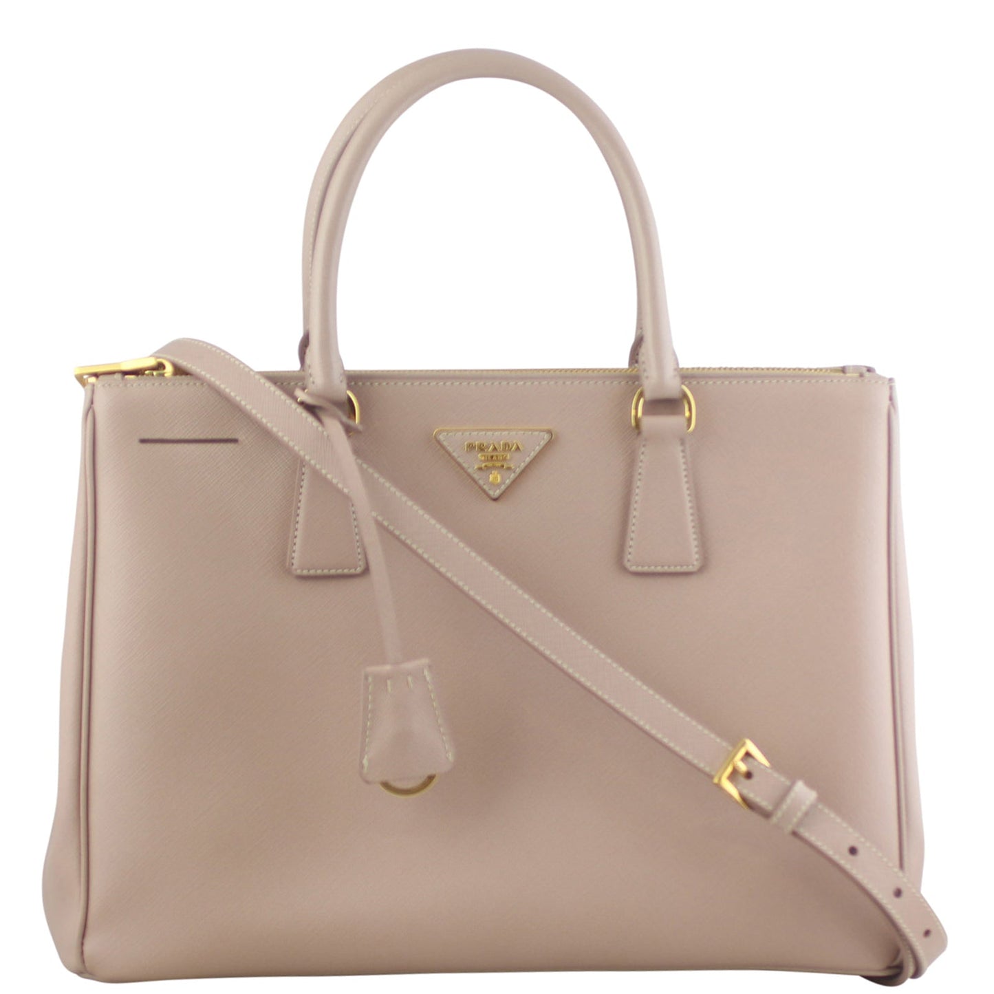 Prada Saffiano Galleria Double Zip Tote Medium