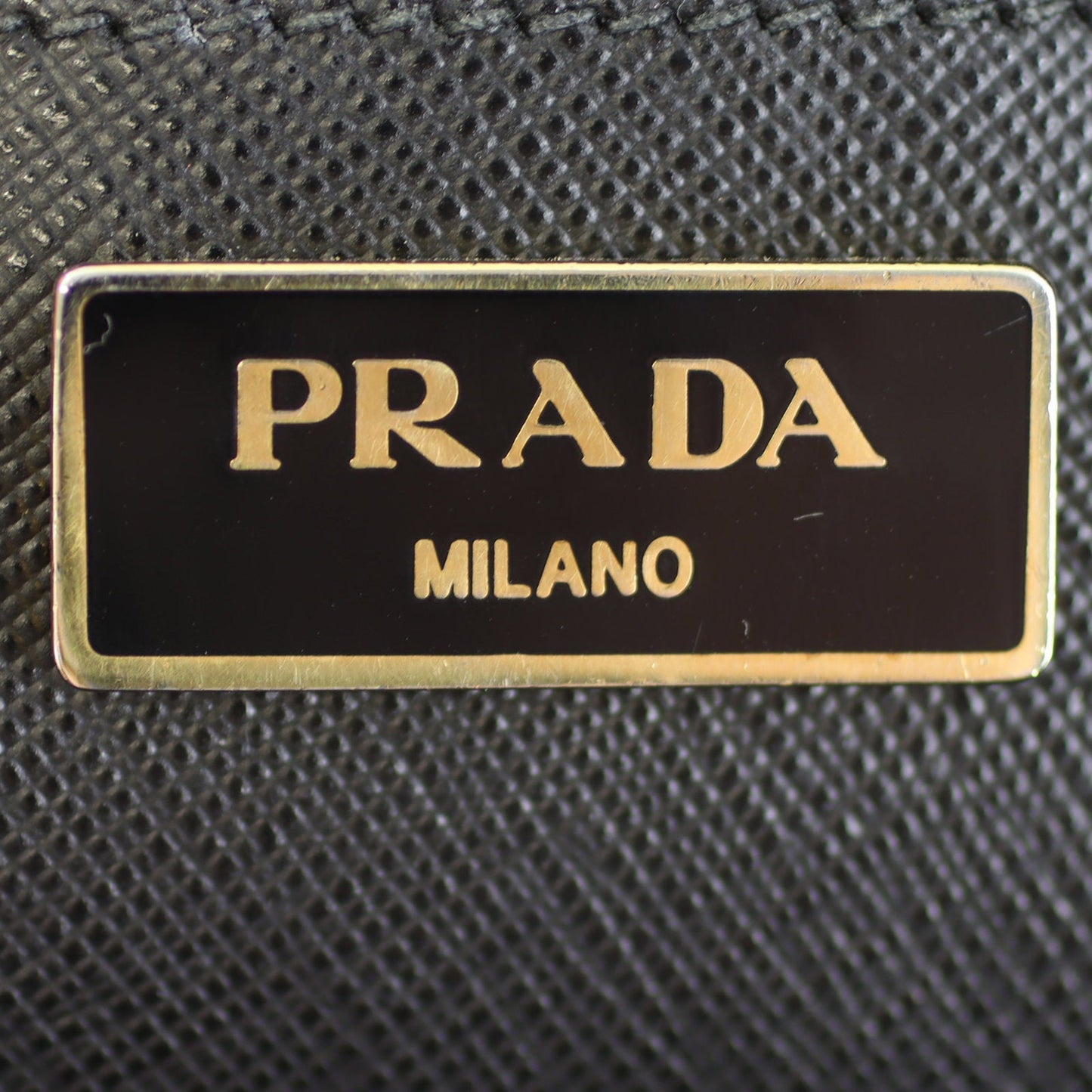 Prada Saffiano Lux Galleria Double Zip Tote Medium