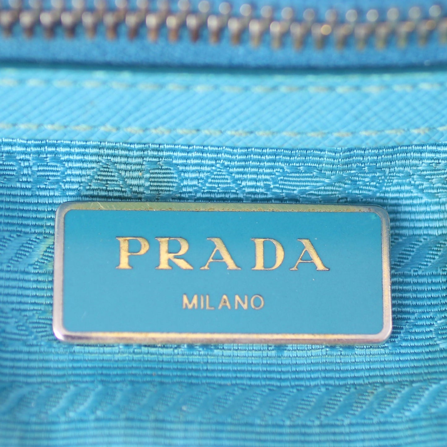 Prada Saffiano Galleria Double Zip Tote Mini