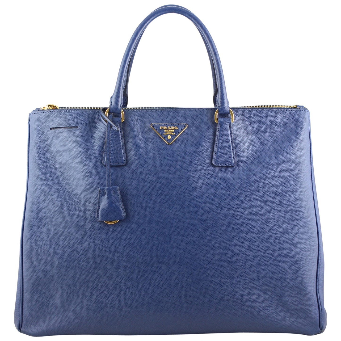 Prada Saffiano Lux Double-zip Tote Large