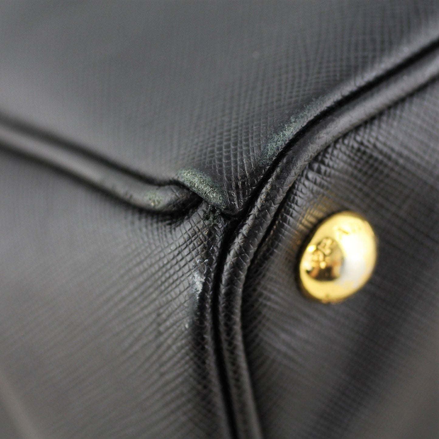 Prada Saffiano Lux Galliera Double Zip Tote Medium