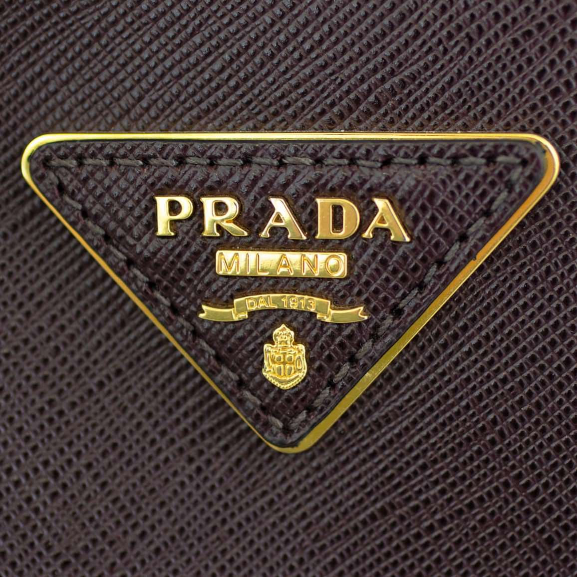 Prada Saffiano Lux Galleria Double Zip Tote Medium