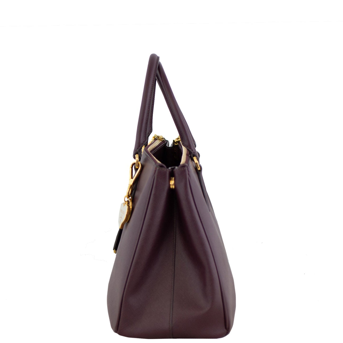 Prada Saffiano Lux Galleria Double Zip Tote Medium