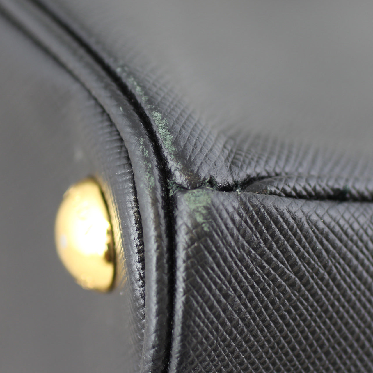 Prada Saffiano Lux Galleria Double Zip Tote Medium