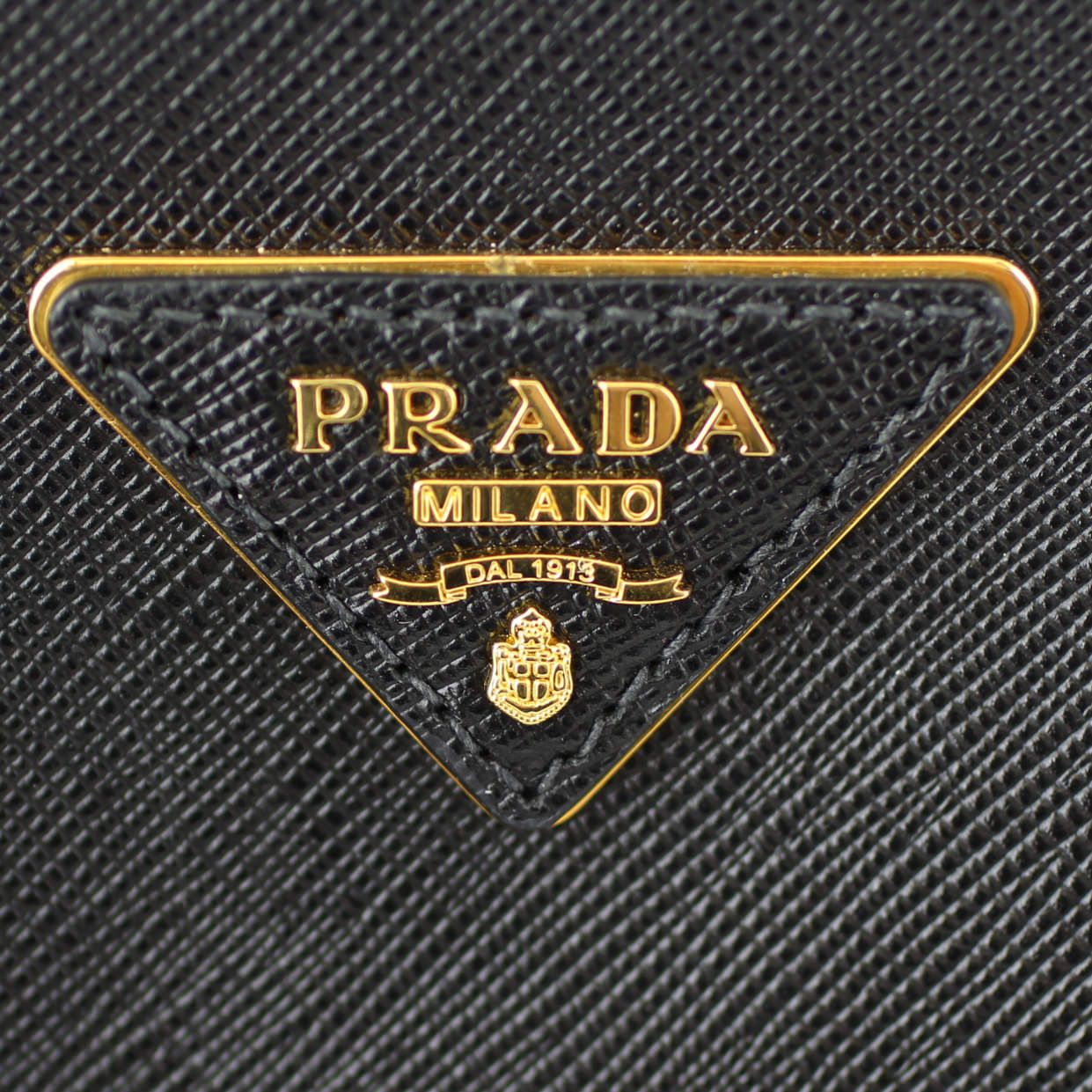 Prada Saffiano Lux Galleria Double Zip Tote Medium
